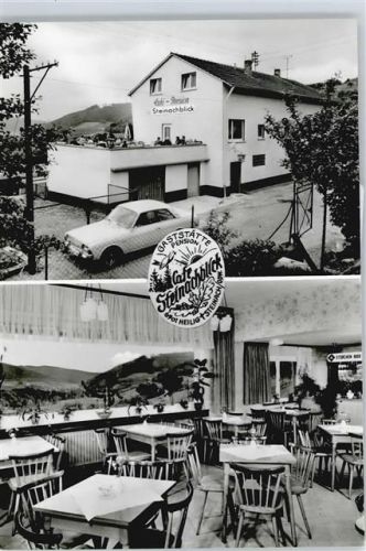 Heiligkreuzsteinach Gaststätte Pension Cafe Steinachblick