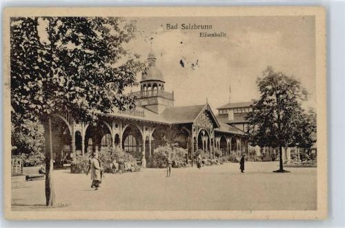 Bad Salzbrunn 1920 Elisenhalle