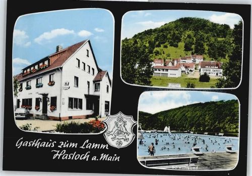 Hasloch Gasthaus zum Lamm , Schwimmbad