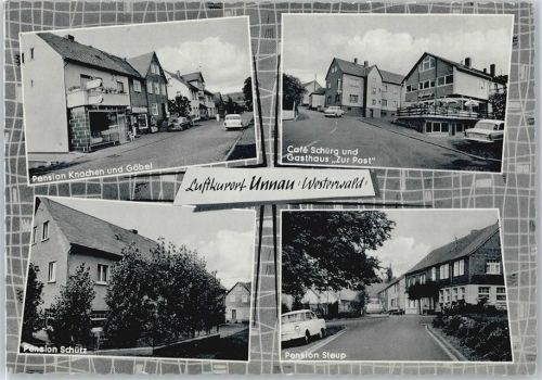 Unnau Pension Knochen Göbel Cafe Schürg Gasthaus zur Post Pension Steup Pension Schütz
