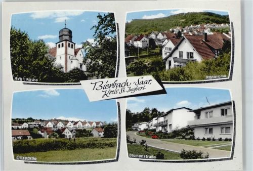 66440 W6653 Bierbach , Saar - Blumenstraße