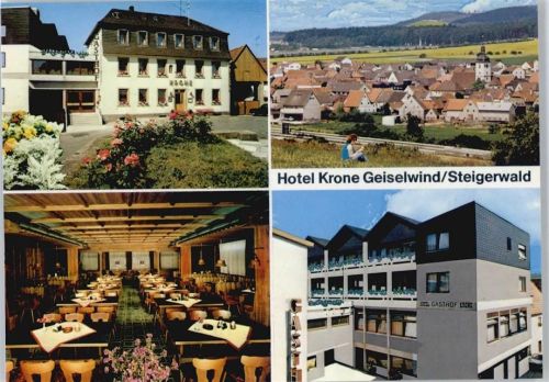 96160 W8614 Geiselwind - Hotel Krone