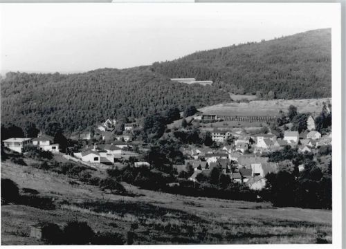 61389 W6384 Arnoldshain - Foto Berg Wald Feld Haus