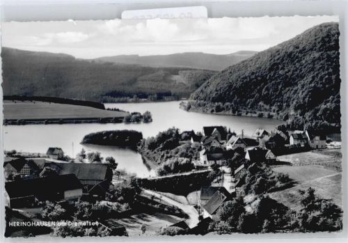 34519 W3543 Heringhausen , Waldeck - See Berg Haus Baum