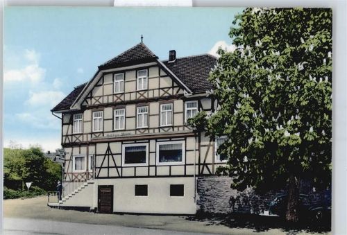 Kleinern Gasthaus Pension zum Wesetal Baum Treppe