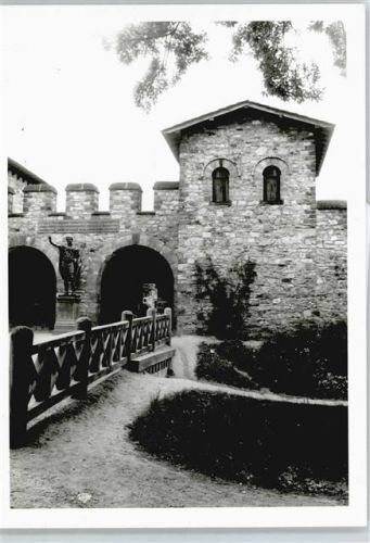 Saalburg Foto-Karte