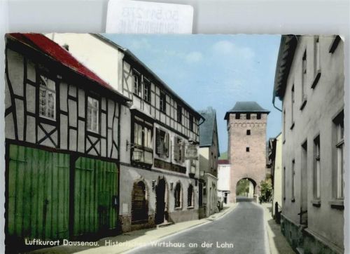 Dausenau Wirtshaus Straße Tor