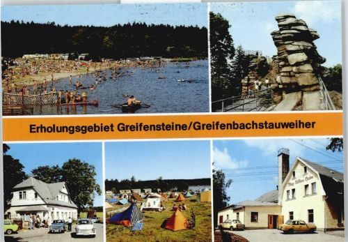 Ehrenfriedersdorf Gaststätte Teichschänke Greifental, Campingplatz