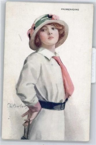 Frau, Promenading