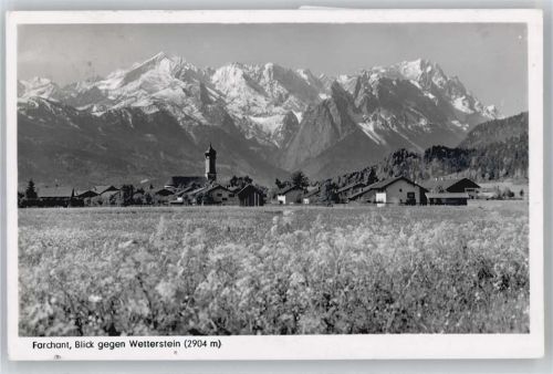 Farchant Panorama Berg
