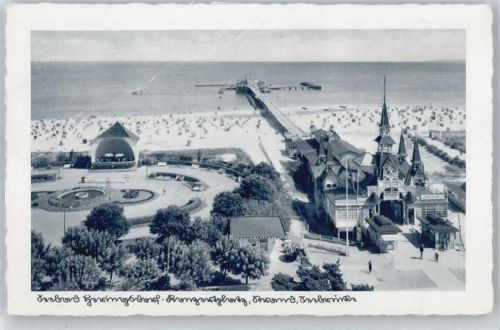 23777 W2444 Heringsdorf , Holst - Strand, Steg, Park