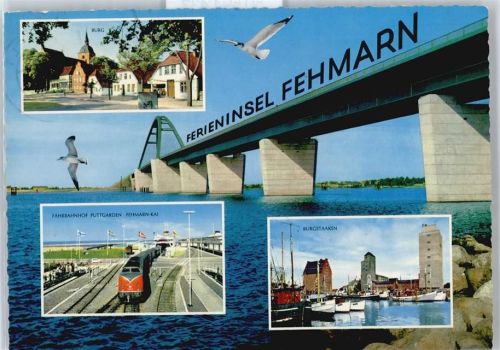 Fehmarn Bahnhof Puttgarden, Eisenbahn