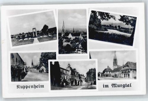 Kuppenheim Kirche, Siedlung, Fluss