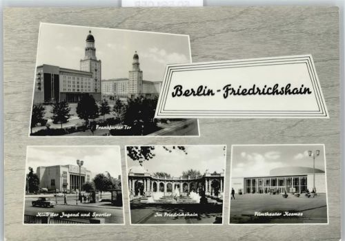 Friedrichshain Frankfurter Tor, Friedrichshain, Filmtheater Kosmos