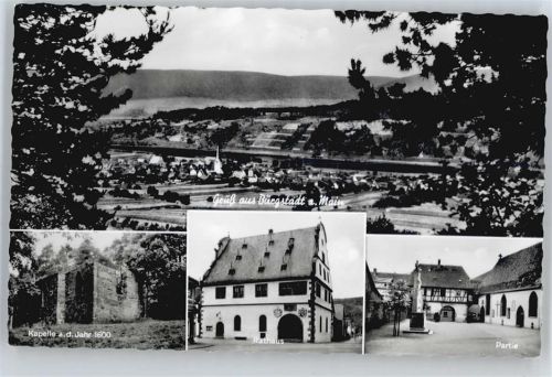 Bürgstadt Gesamtansicht, Rathaus, Kapelle