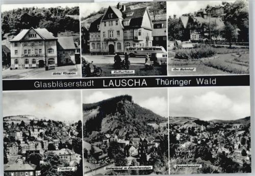 Lauscha Hotel Fridolin, Kurlturhaus, Bahnhof