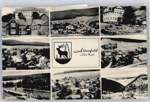 Altenfeld Schwimmbad, Markt, Burgstraße, Sprungschanze, Bergstraße, Lange Gasse