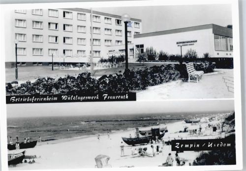 Zempin Ferienheim Wälzlagerwerk Fraureuth
