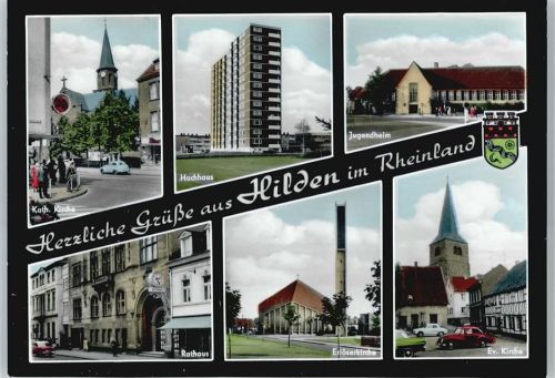 Hilden Jugendheim , Rathaus , Hochhaus