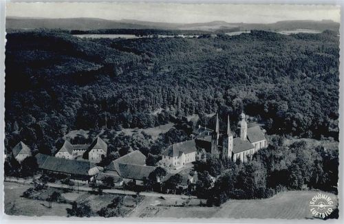Marienmünster Fliegeraufnahme Panorama