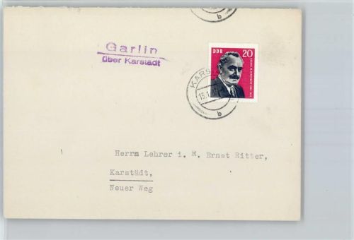 Garlin Landpoststempel
