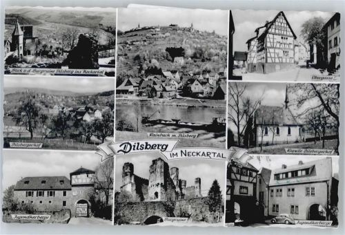 Dilsberg Obergasse, Jugendherberge, Burgruine, Kapelle Dilsbergerhof