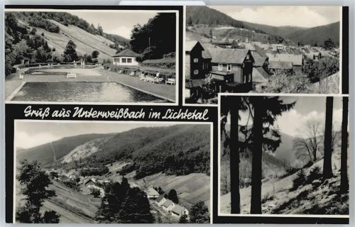 Unterweißbach Schwimmbad, Teilansicht