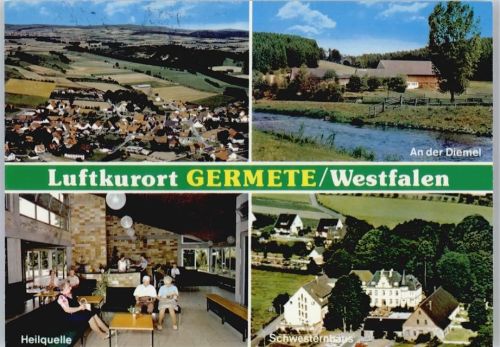 Germete Heilquelle, Schwesternhaus, Diemel