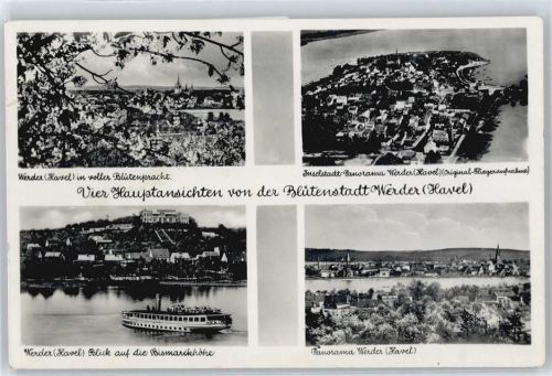 Werder Gesamtansicht, Dampfer AKU1