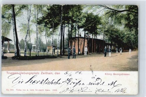 Zeithain Georgstraße, Truppenübungsplatz