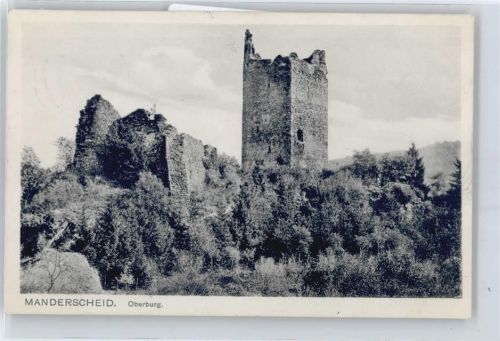 Manderscheid Oberburg Ruine