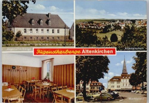 Altenkirchen Jugendherberge, MArktplatz, Kirche