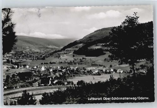 Ober-Schönmattenwag Cafe Restaurant Ziegle Panorama Berg