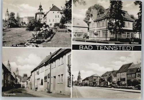 Bad Tennstedt Rathaus, herrenstraße, markt, Kurhaus