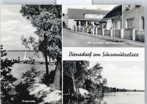 Diensdorf-Radlow HO-Gaststätte Alte Fischerhütte, Anlegestelle