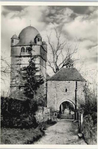 35282 W3576 Rauschenberg , Hess - Kirchturm, Stadttor
