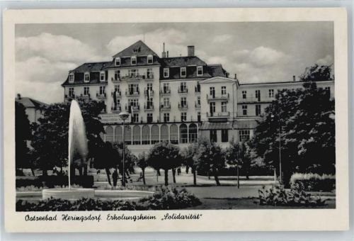 Seebad Heringsdorf Erholungsheim Solidarität, Brunnen