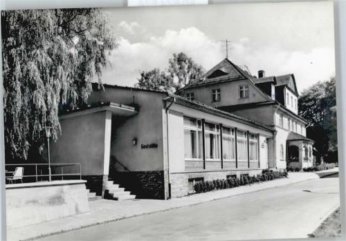 Wurzbach FDGB-Erholungsheim Rudi Arnstadt