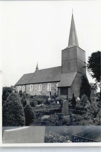 Albersdorf Foto mit Negativ, Kirche