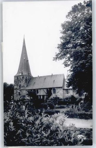Sörup Foto mit Negativ, Kirche