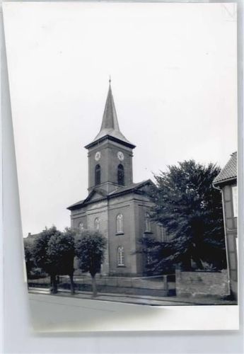 Bergen Foto mit Negativ, Kirche