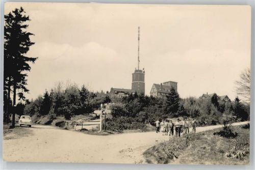 Brotterode Großer Inselsberg, Wetterwarte, Gaststätten