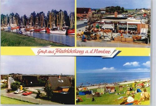Friedrichskoog Hafen, Restaurant, Café Zur Spitze