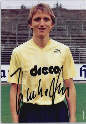 Alemannia Aachen, Autogrammkarte Kahlhofen Fußball