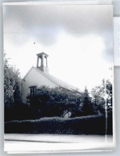 Uetze Foto mit Negativ, Kirche