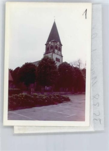 Meerhof Foto mit Negativ, Kirche