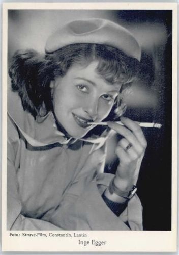 Egger, Inge Filmschauspieler