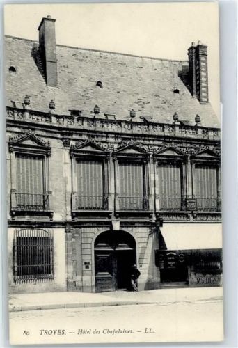 10000 Troyes - Hotel des Chapelaines