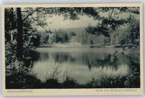 Reinhardsbrunn Parkhaus, Teichpartie