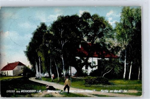 Wernsdorf Kirche, Restaurant Zum Oder-Spreewald-Kanal